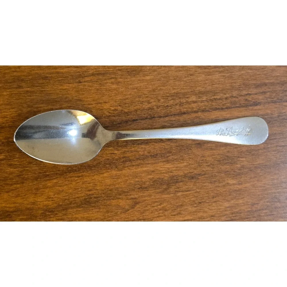 Oneidacraft Stainless Teaspoon The Berghoff Chicago Restaurant Vintage Flatware